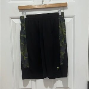 Old Navy Athletic Black and Green Shorts